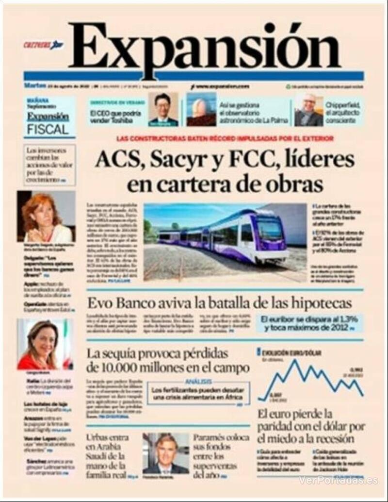 Portada Expansión 2022-08-24