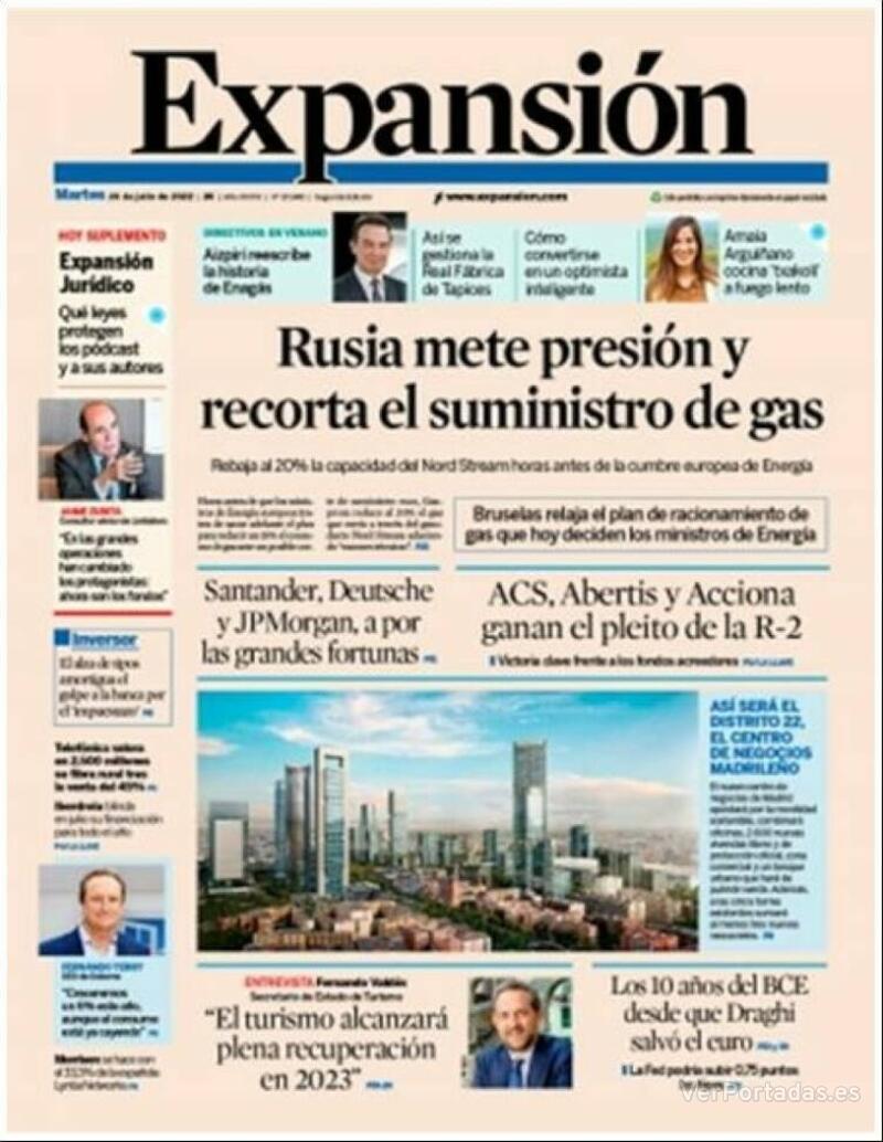 Portada Expansión 2022-07-27