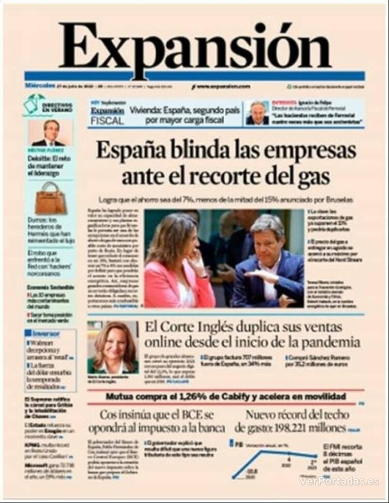 Portada Expansión 2022-07-28