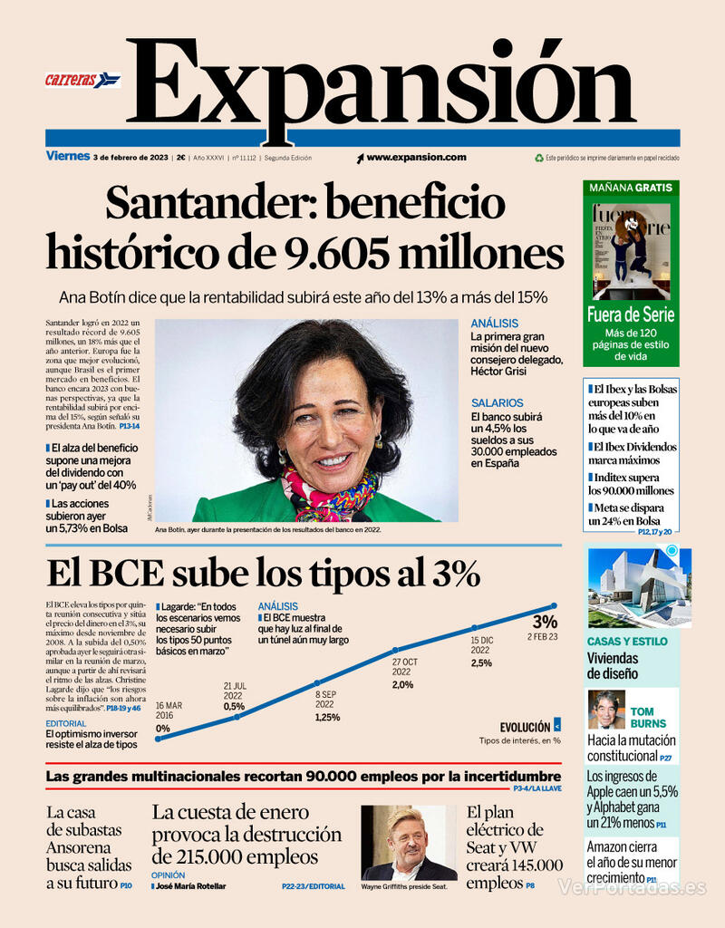 Portada Expansión 2023-02-04