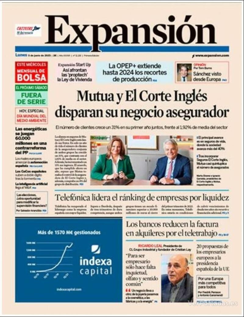 Portada Expansión 2023-06-06