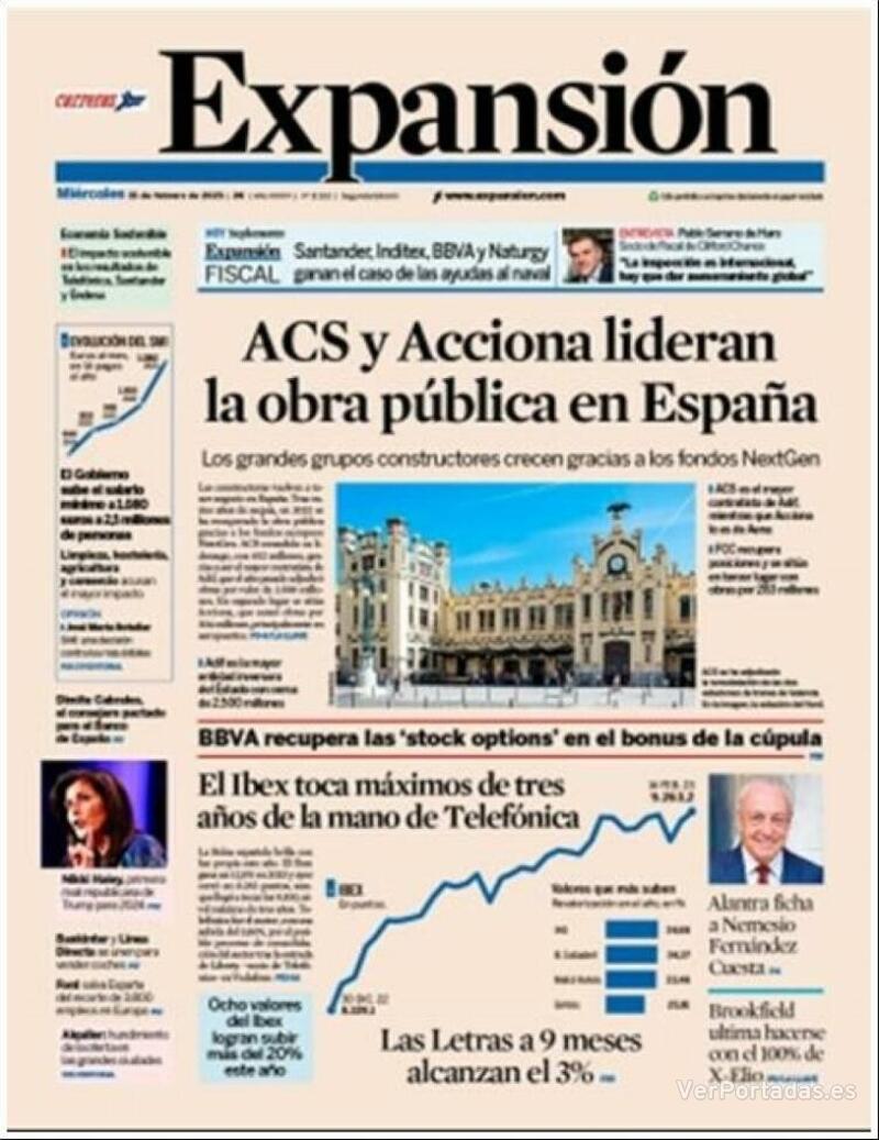 Portada Expansión 2023-02-16