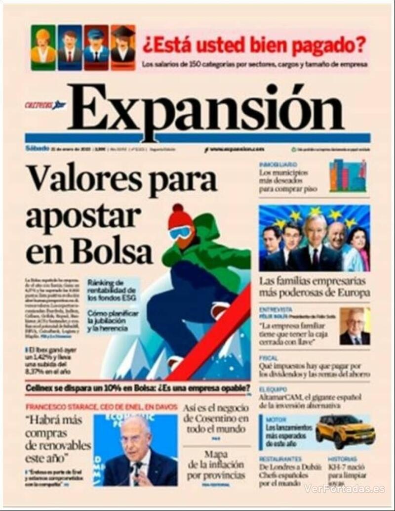 Portada Expansión 2023-01-23