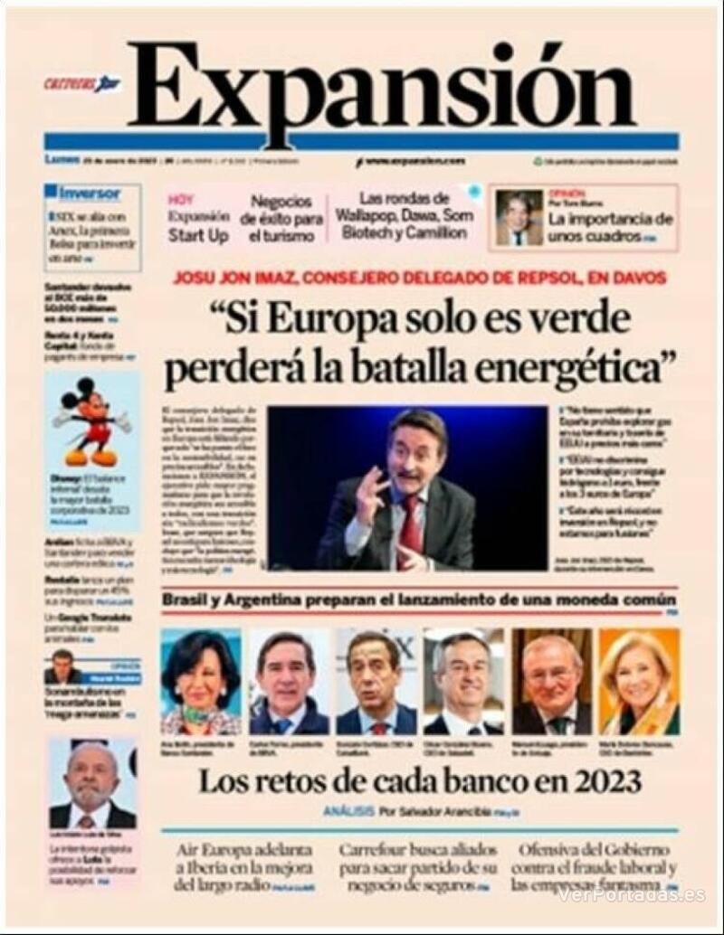 Portada Expansión 2023-01-24