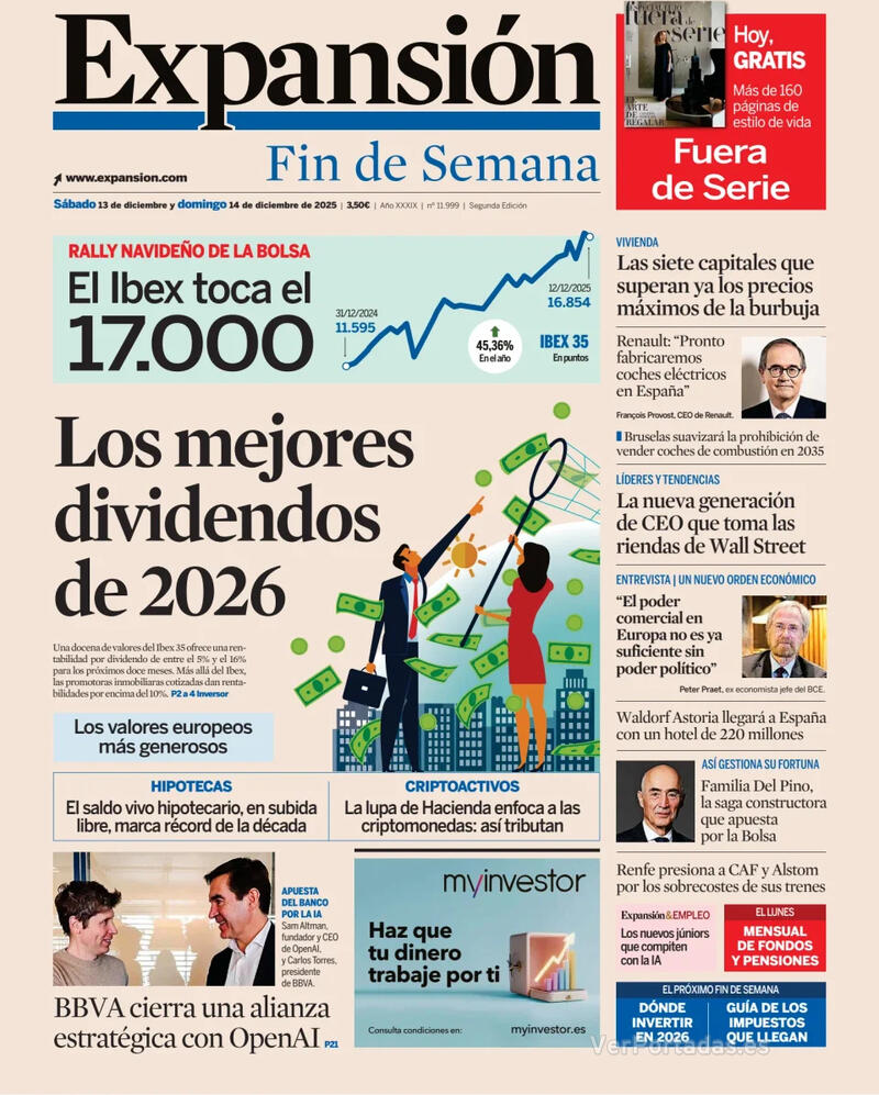 Portada El Economista 2025-12-13