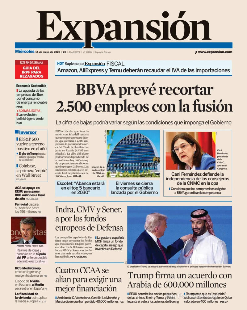 Portada Hola 2025-05-14