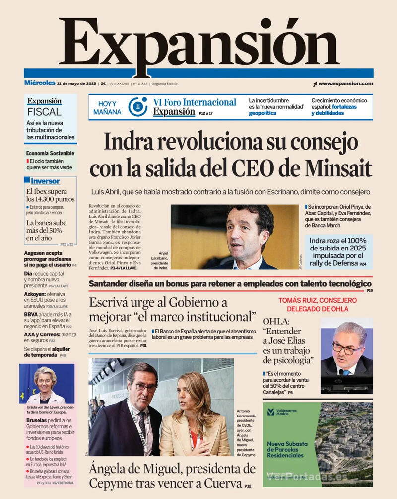 Portada Hola 2025-05-21