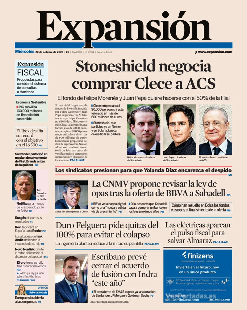Portada Hola 2025-10-22