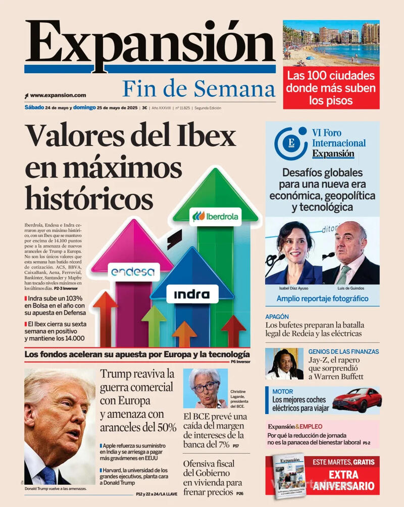Portada El Economista 2025-05-24