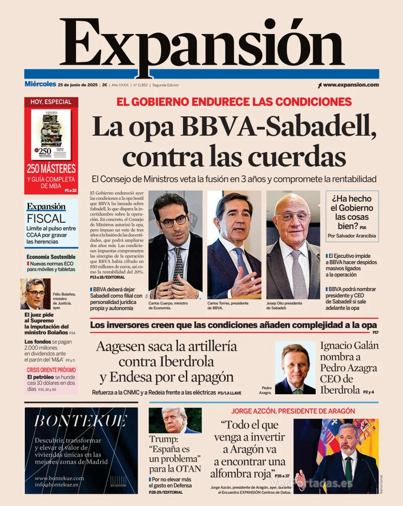 Portada Hola 2025-06-25
