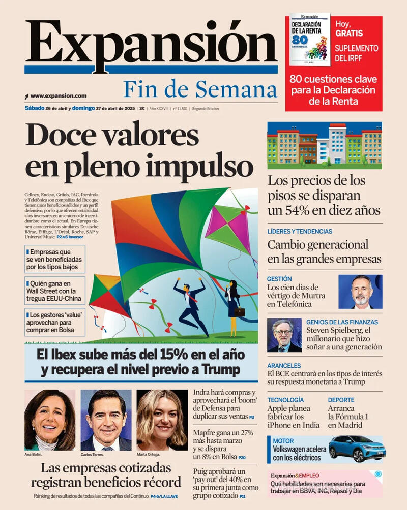 Portada El Economista 2025-04-26