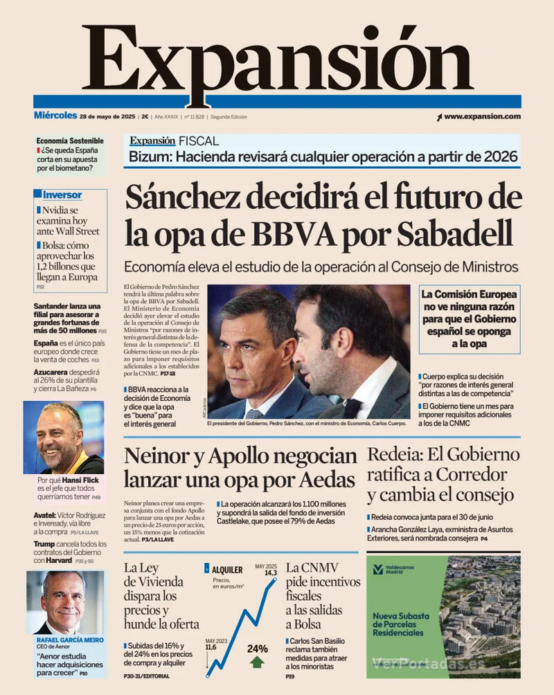 Portada Hola 2025-05-28