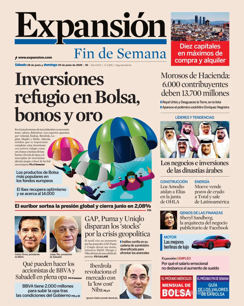 Portada El Economista 2025-06-28