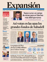 Portada Expansión 2025-09-01