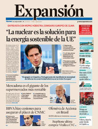 Portada periódico Expansión