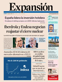 Portada periódico Expansión