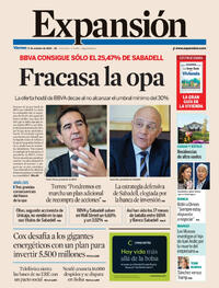 Portada Expansión 2025-10-17