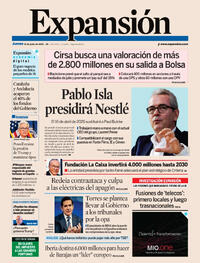 Portada periódico Expansión