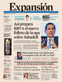 Portada Expansión 2025-08-20