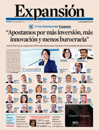 Portada periódico Expansión