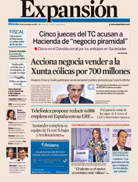 Portada Expansión 2025-11-26