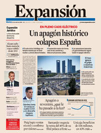 Portada periódico Expansión