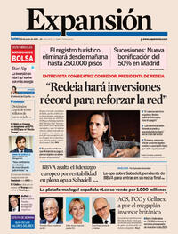 Portada periódico Expansión