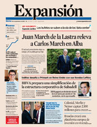 Portada Expansión 2025-09-30