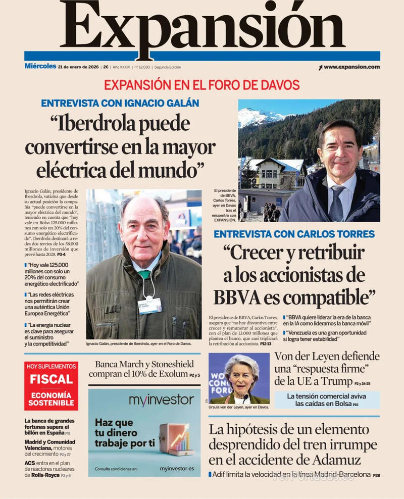 Portada Hola 2026-01-21
