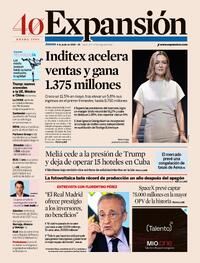 Portada periódico Expansión