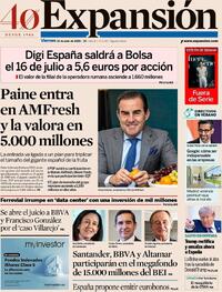 Portada Expansión 2026-07-10