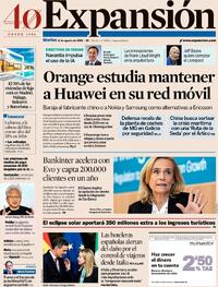 Portada Expansión 2026-08-11