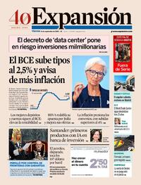 Portada Expansión 2026-09-11