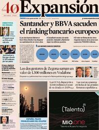 Portada Expansión 2026-08-13