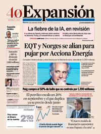 Portada periódico Expansión