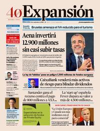 Portada Expansión 2026-09-16