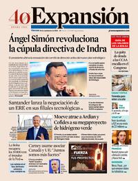 Portada periódico Expansión