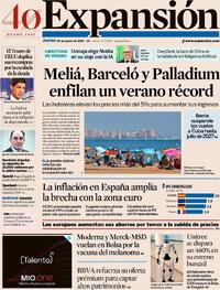 Portada Expansión 2026-08-20
