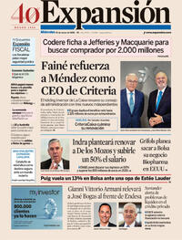 Portada Expansión 2026-03-25