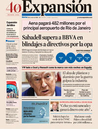 Portada Expansión 2026-03-31