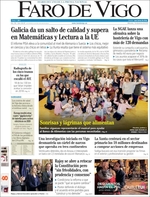 Portada Faro de Vigo 2016-12-07