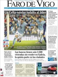Portada Faro de Vigo 2018-04-18