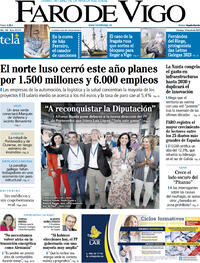 Portada Faro de Vigo 2022-07-10