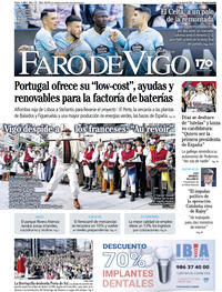 Portada Faro de Vigo 2023-04-03