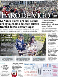 Portada Faro de Vigo 2024-03-25