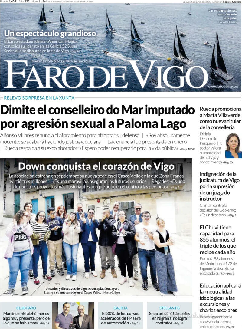 Portada El Diario Vasco 2025-06-05