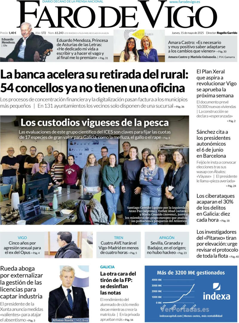Portada El Diario Vasco 2025-05-15