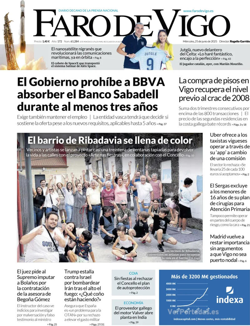 Portada El Diario Vasco 2025-06-25