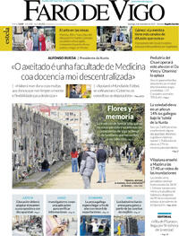 Portada Faro de Vigo 2025-11-02