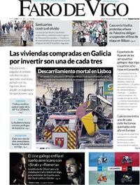Portada Faro de Vigo 2025-09-04